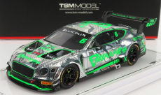 Truescale Bentley Continental Gt3 N 6 Blancpain Gt Asia 2018 J.pepper 1:43 zelená strieborná