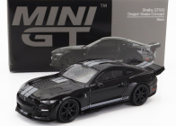 Truescale Ford usa Mustang Gt500 Dragon Snake Concept Coupe 2021 1:64 čierna