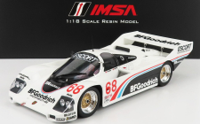 Truescale Porsche 962 Team Bfgoodrich N 68 500 Miles Imsa Road America 1986 D.brassfield - J.mass 1:18 biela čierna