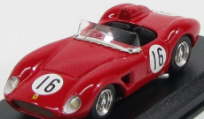 Umelecký model Ferrari 500trc Testarossa Spider N 16 Winner Virginia 1957 W.helburn 1:43 Red