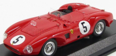 Umelecký model Ferrari 625 Lm Spider N 5 Road America Elkhart Lake 1962 Gerber - Bridge 1:43 Red