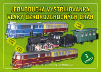 Úzkorozchodné vlaky - 3 papierové modely v mierkach 1:57 a 1:48