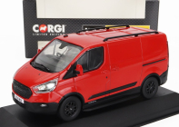 Vanguards Ford england Transit Custom Van 2018 1:43 Red Black