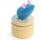 Vilac Drevená krabička na zuby Mouse modrá