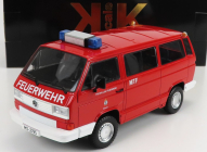 Volkswagen T3 Minibus Syncro Feuerwehr 1987 1:18 Červená