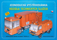 Vozidlá technických služieb - 2 papierové modely 1:32