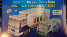 Vozidlá technických služieb TESPRA - 2 papierové modely 1:32