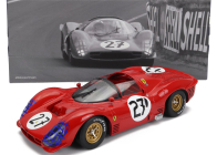 Werk83 Ferrari 330 P3 4.0l V12 Spider Team N.a.r.t. North American Racing N 27 24h Le Mans 1966 Pedro Rodriguez - Richie Ginther 1:18 červená