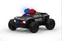 1/76 C82 Off-Road Police RC Car RTR (čierna)