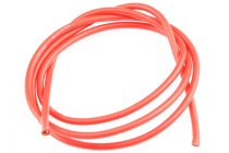 13AWG/2,6qmm silikónový kábel (červený/1m)