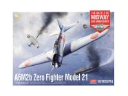 Academy Mitsubishi A6M2b Zero Fighter Model 21 „bitka pri Midway“ (1:48)