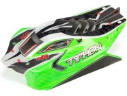 Arrma karoséria zelená: Typhon 4WD Mega