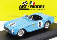 Art-model Ferrari 225 Spider N 8 Sebring 1953 P.hill - B.spear 1:43 Light Blue