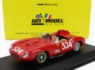 Art-model Ferrari 335s Spider Team Scuderia Ferrari N 534 Mille Miglia 1957 Peter Collins - Louis Klementaski 1:43 Červená