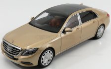 Autoart Mercedes Benz S-class S600 V12 Biturbo 2016 1:18 Gold Met