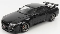 Autoart Nissan Skyline Gt-r (r34) V-specii 2001 1:18 Black Pearl