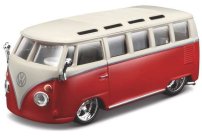 Bburago Plus Volkswagen Van Samba 1:32 červená