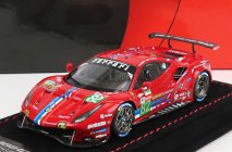 Bbr-models Ferrari 488 Gte Evo 3.9l Turbo V8 Team Risi N 82 Lmgte Pro Class 24h Le Mans 2020 S.bourdais - J.gounon - O.pla 1:43 Red