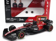 Bburago Alfa romeo F1 C43 Team Stake N 77 Season 2023 Valtteri Bottas 1:43 červeno-čierna