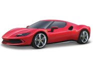 Bburago Ferrari 296 GTB 1:43 červená