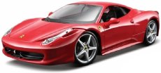 Bburago Ferrari 458 Italia 1:24 červená