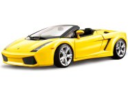 Bburago Lamborghini Gallardo Spyder 1:18 žltá metalíza