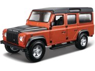 Bburago Land Rover Defeneder 110 1:32 hnedá metalíza