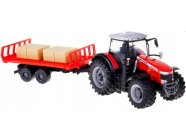 Bburago Massey Fergusson 8740s s vlečkou