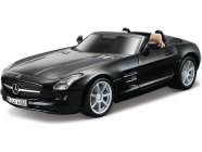 Bburago Mercedes-Benz SLS AMG Roadster 1:32 čierna