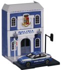 Bburago Accessories Diorama – Set Build Your City Police Station – Caserma Polizia 1:43