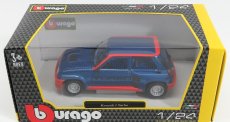 Bburago Renault 5 Turbo 1:24 modrá