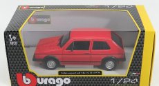 Bburago Volkswagen Golf MK1 GTI 1:24 červená