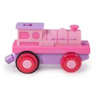 Bigjigs Rail Elektrická lokomotíva Strong Pink