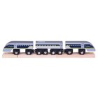 Bigjigs Rail Fast Eurostar E320 + 3 koľaje