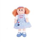 Bigjigs Toys Bábika Louise 38 cm