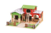 Bigjigs Toys Cobblestone Farm