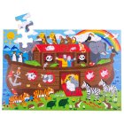 Bigjigs Toys Noemova archa Podlahové puzzle 48 dielikov