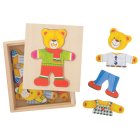 Bigjigs Toys Pán Medveď obliekacie puzzle