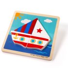 Bigjigs Toys Puzzle s plachetnicou