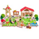 Bigjigs Toys - Veľká drevená farma - zľava