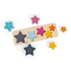 Bigjigs Toys Vkladacie puzzle Stars