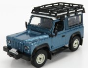 Britský Land rover Land Defender 90 1984 1:32 Light Blue Met