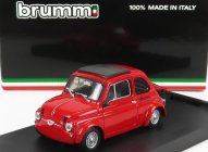 Brumm Fiat 500 590gt N 0 Giannini Vallelunga 1969 1:43 Červená