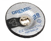 Brúsny kotúč na kov Dremel SC 541, priemer 38 mm, 2 ks