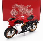 Cm-models Mv agusta 800 Superveloce 2022 1:18 červená strieborná čierna