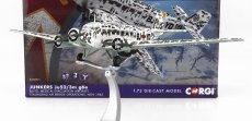 Corgi Junkers Ju52/3m G6e Vojenské lekárske evakuačné lietadlo 1942 1:72 Biela čierna