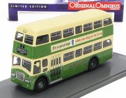 Corgi Leyland Pd3 Bus Queen Mary 1970 1:76 Zelená krémová