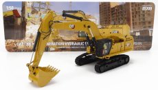 Dm-models Caterpillar Cat395 Escavatore Cingolato - traktor novej generácie Hydraulický škrabák - univerzálna verzia 1:50 žltá čierna