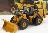 Dm-models Caterpillar Cat972m Ruspa Gommata - Škrabací traktor - kolesový nakladač 1:87 žltá čierna