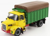 Edicola Berliet Gl900 Truck Cassonato 1976 1:43 žltozelená